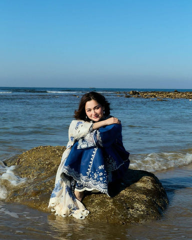 ZARA SHAHJAHAN  Dhanak Embroidered 3 Piece | AS-19 ZARA SHAHJAHAN  Dhanak Embroidered 3 Piece | AS-19