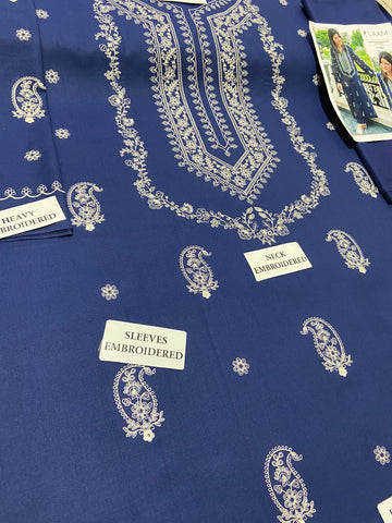 LAAM - 2 PIECE UNSTICED IN DHANAK LAAM - 2 PIECE UNSTICED IN DHANAK