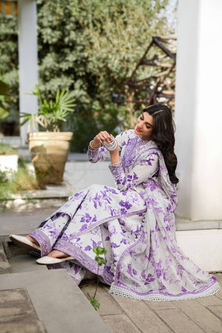 Aneelas Linen Unstiched 3 piece