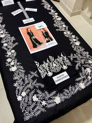 AZURE - 2 PIECE UNSTICED IN DHANAK