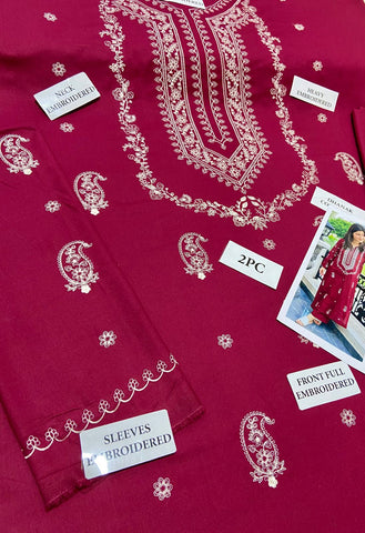 LAAM - 2 PIECE UNSTICED IN DHANAK